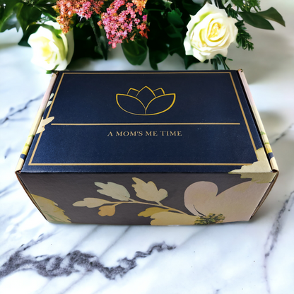 Oasis Home Spa Gift Box with Body Butter, Shea Butter Sugar Scrub, and More